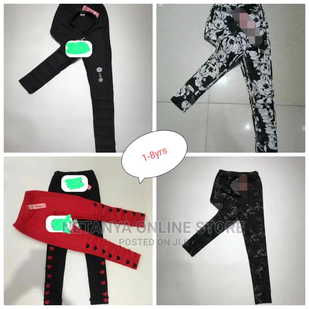 1-8yrs Girls Leggings