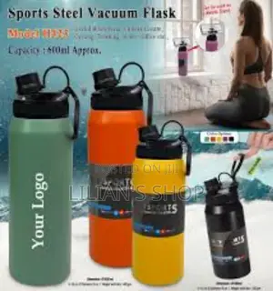 Sports Stainless Steel Vacuum Flask-1litre