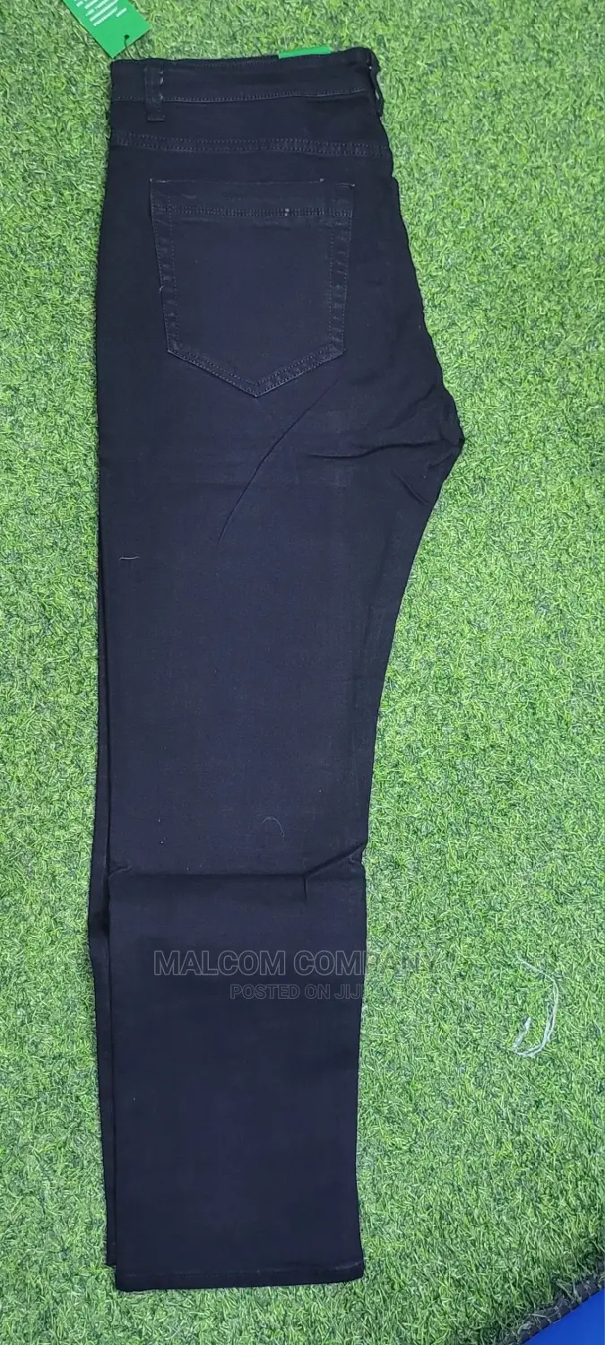 Men Black Jean XXL