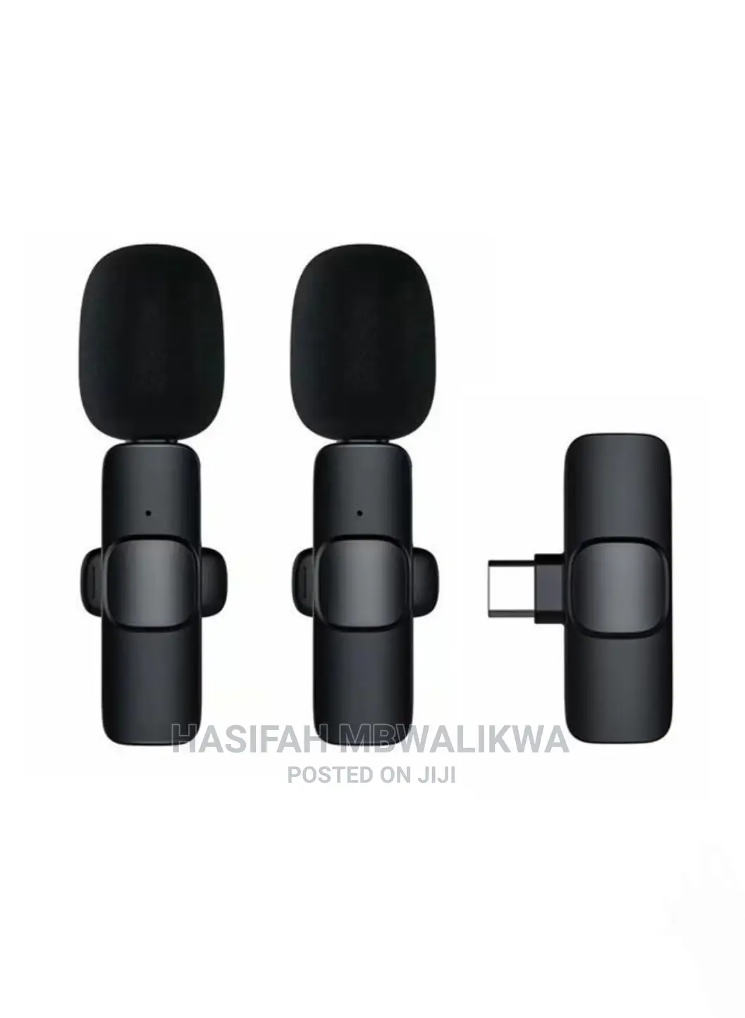 Double Lapel Microphone for Android and iPhone