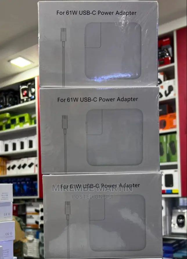 White USB Power Adapter