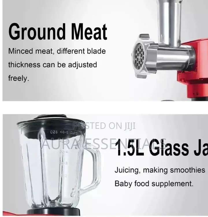 Sonifer 7L 6 Speed 3 in 1 Food Mixer Professional Blender