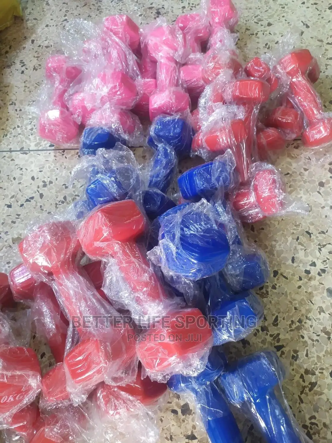 Coloured Dumbbells 1 Kg to 5 KGS
