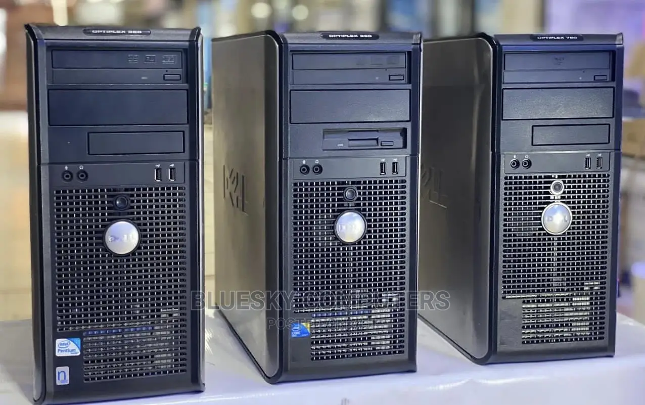 Desktop Computer Dell 4GB Intel Core 2 Duo HDD 500GB