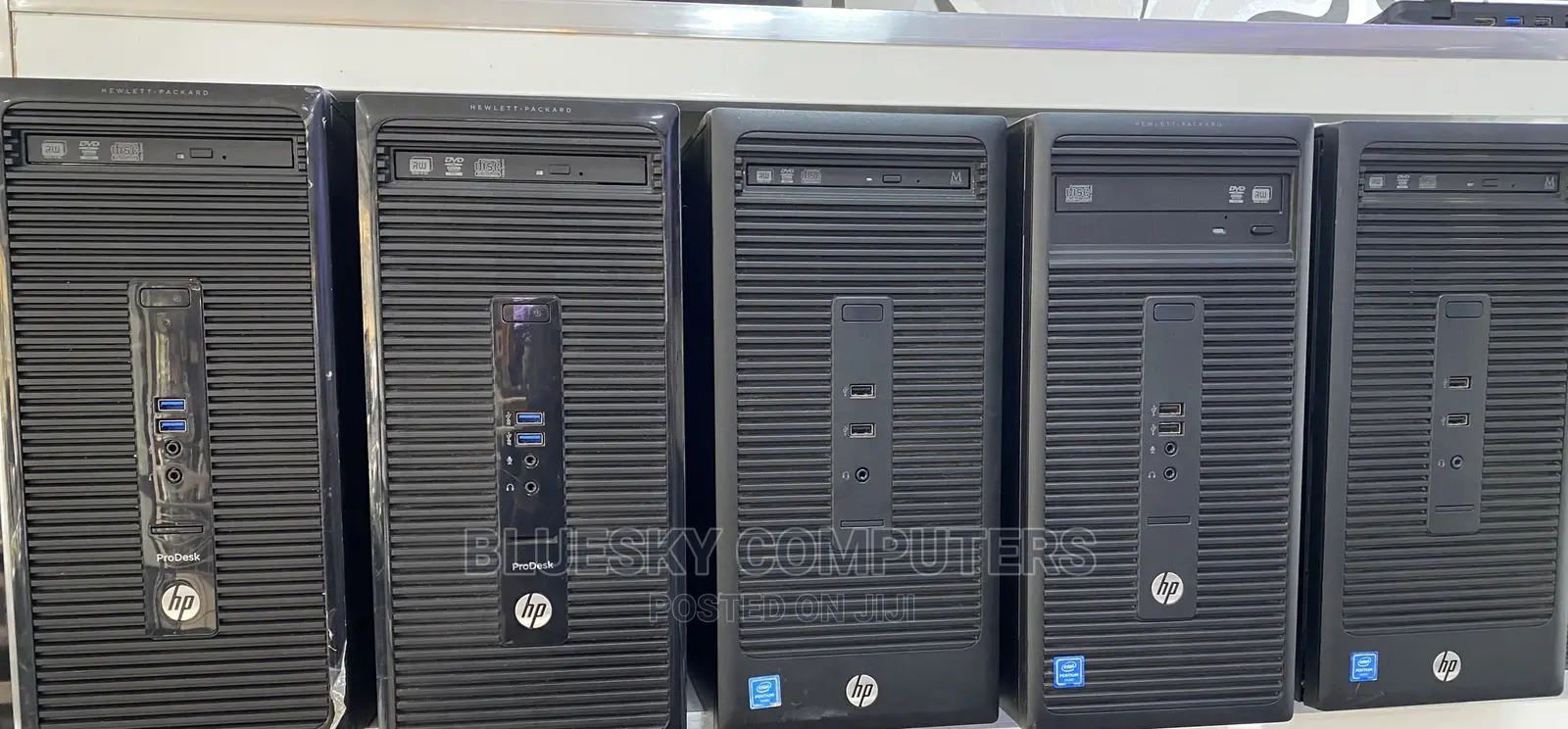 New Desktop Computer HP 8GB Intel Core I7 HDD+SSD 500GB