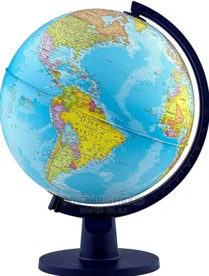 World Globe With Stand