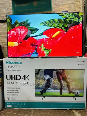 50” Hisense Uhd Smart Tv Frameless