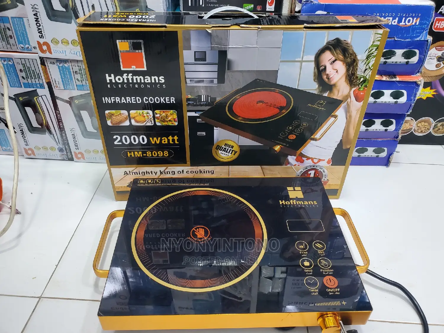 Hofmans Infrared Ceramic Cooker