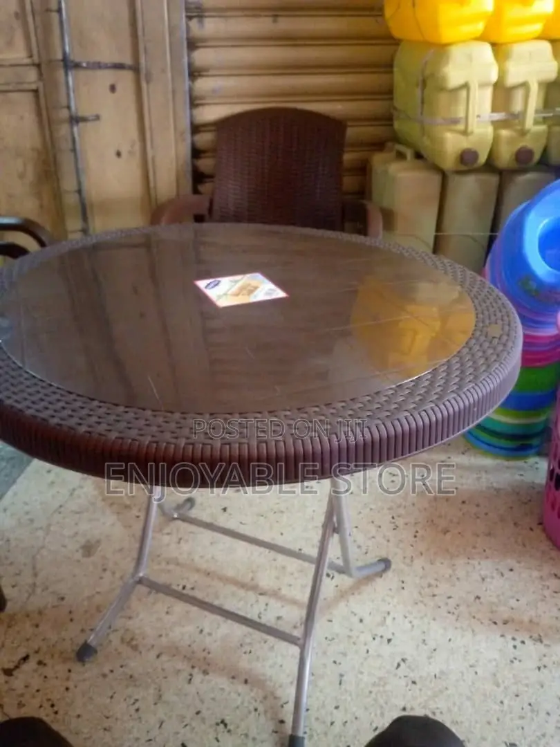 Plastic Table (Foldable Legs)