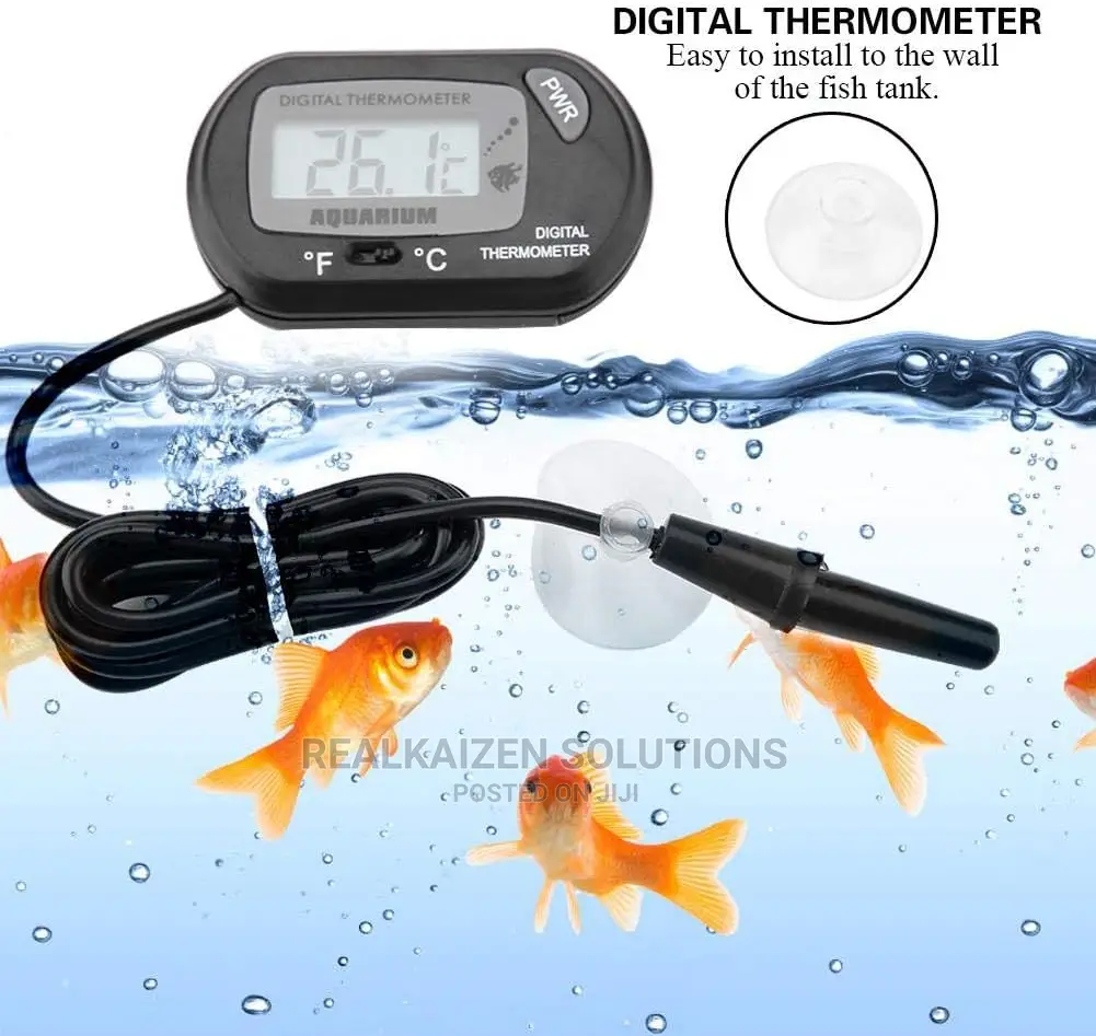 C°/F° Digital Thermometer for Aquarium |Swimming Pool |Bath
