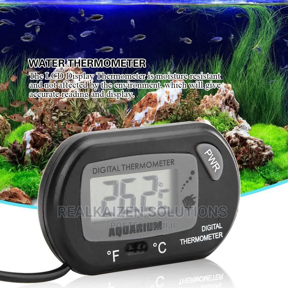 C°/F° Digital Thermometer for Aquarium |Swimming Pool |Bath