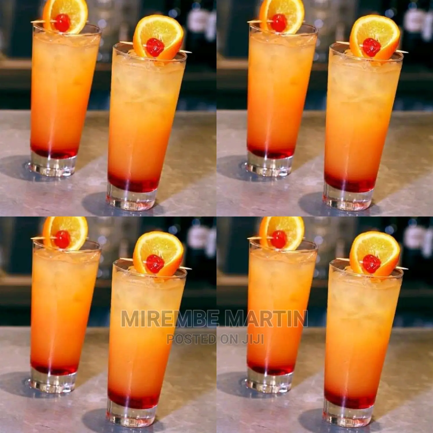 Water and Juice Glass