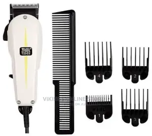Original Saloon WAHL Super Taper Clipper – White