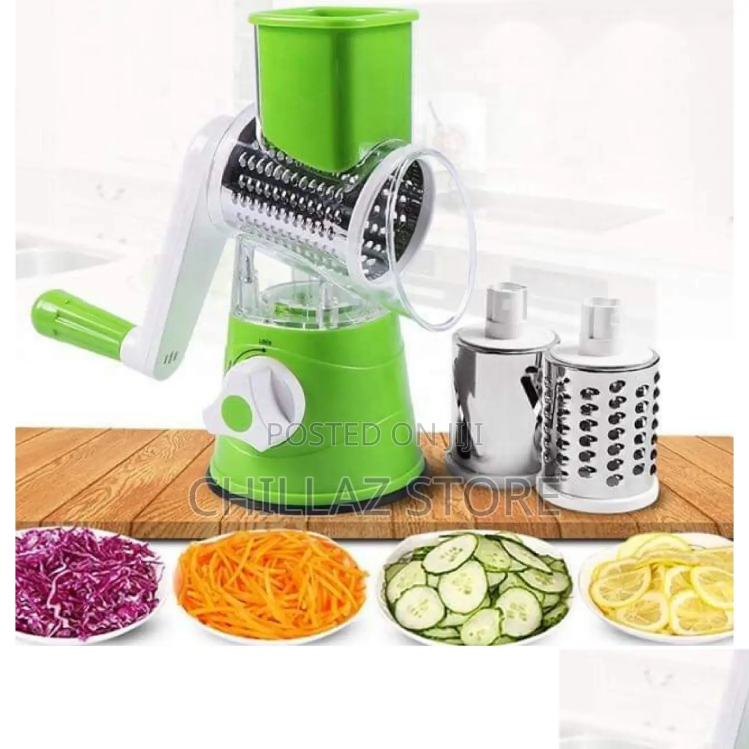 3in1 Vegetable Cutter and Food Crusher.