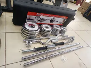 55kg Adjustable Dumbbells Full Set Original Materials