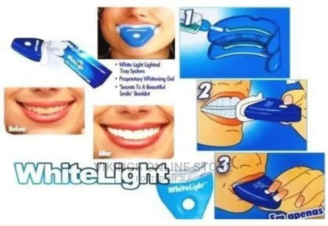 White Light Teeth Whitening Technology, Blue
