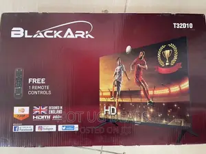 BLACKARK 32 Inch Frameless HD Digital LED TV - Grey