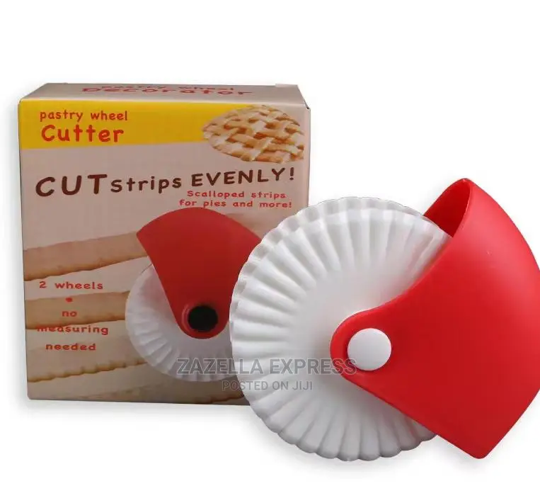 Pastry Decorative Dough Pizza Cake Pie Cutting Wheel Roller
