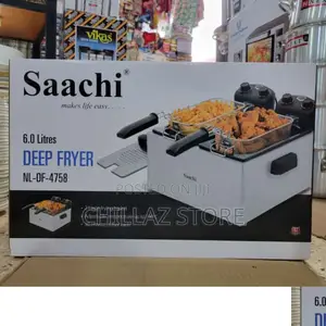 Original Saachi Double Deep Fryer.
