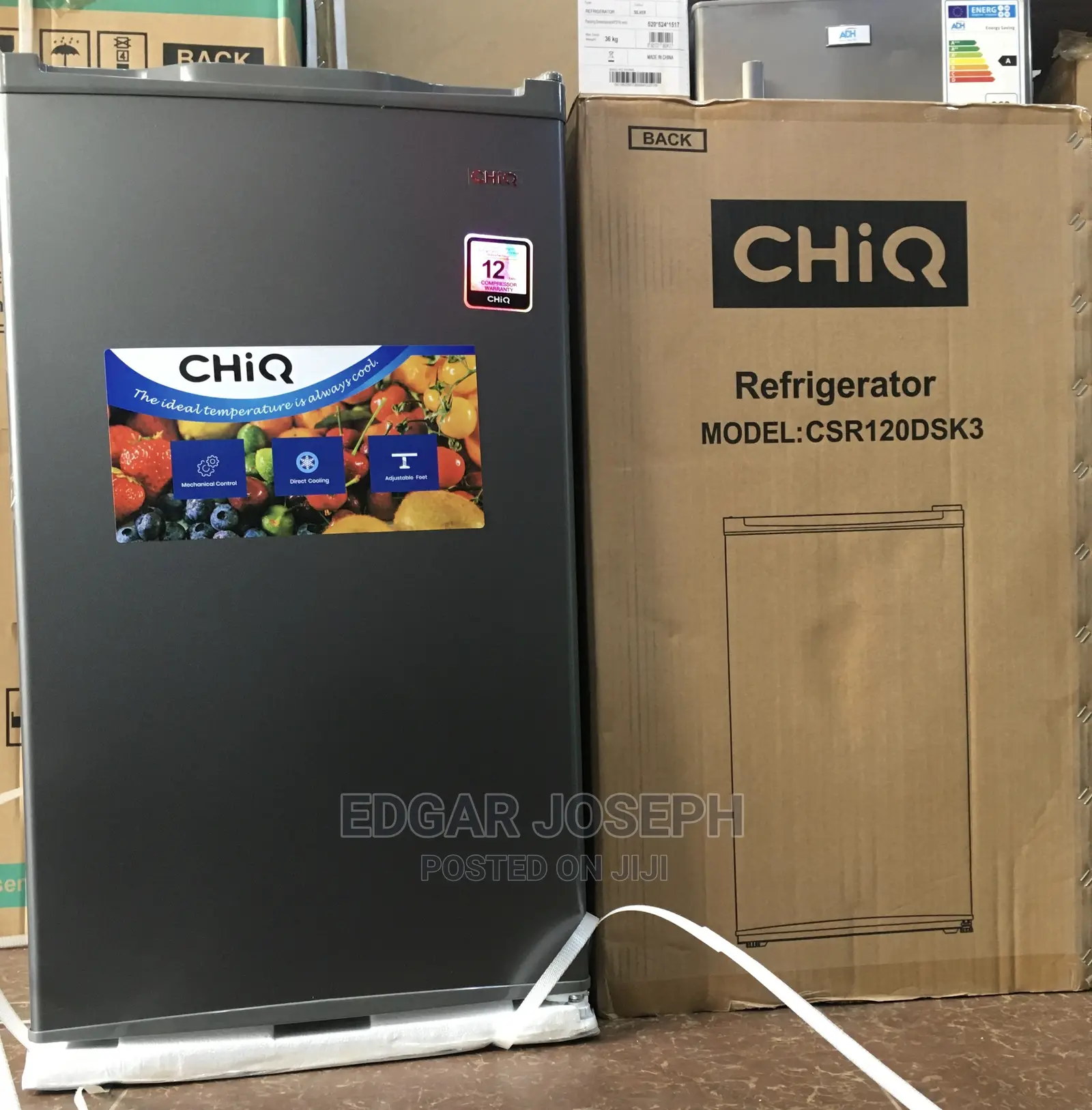 Chiq 120L Refrigerator Brand New