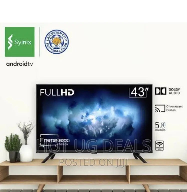 Syinix 43" LED FHD Smart TV (43a1s-l) + 1 Year Warranty