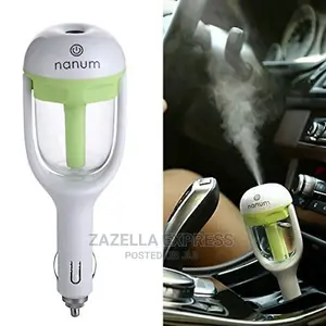 Car Humidifier Mini Auto Air Diffuser Green