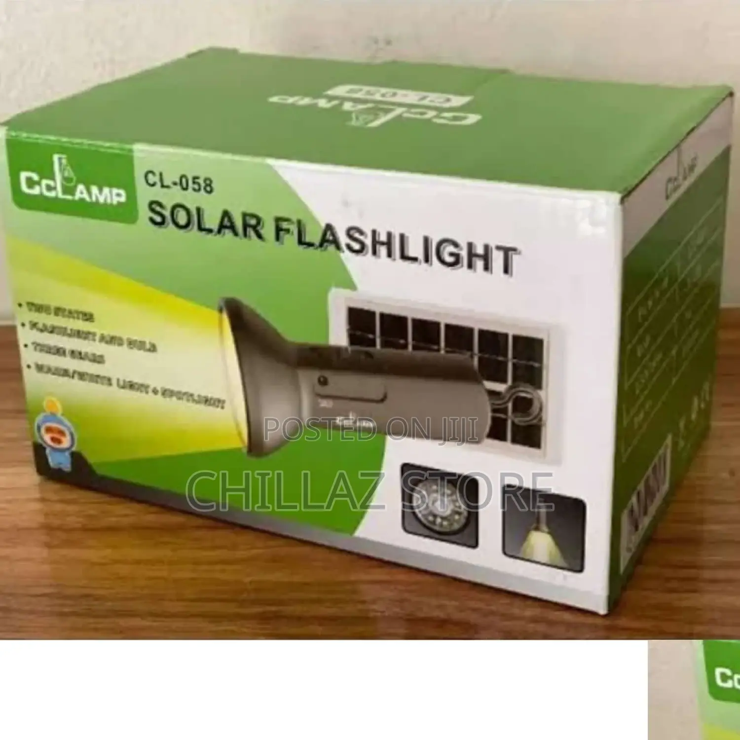 Solar Flashlight.
