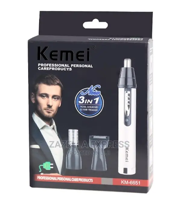 3-in-1 Multifunctional Trimmer,Consists of 3 Interchangeable