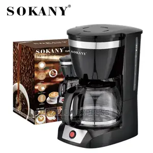 Sokany CM-108S Filter Coffee Maker Machine, 12 Cups