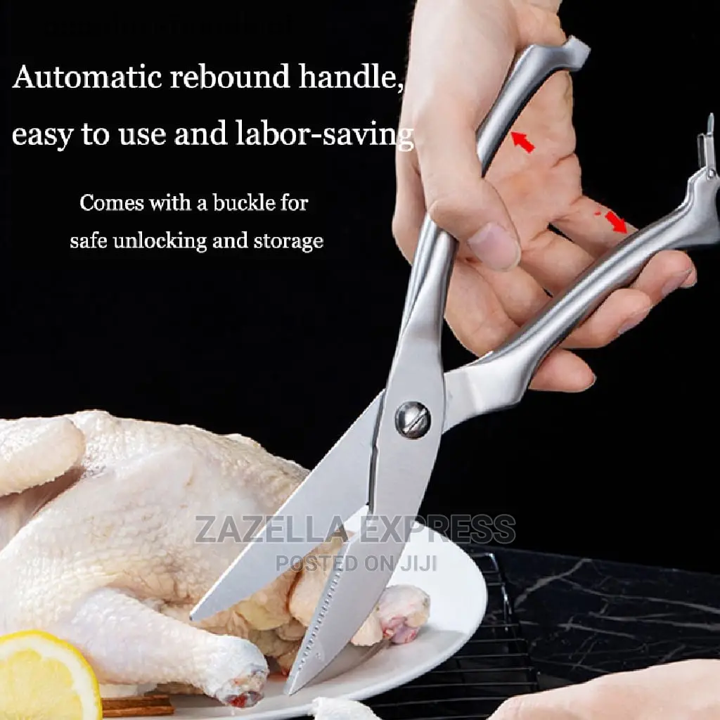 Kitchen Scissors,Kitchen Shears, Stainless Steel Sharp Knife