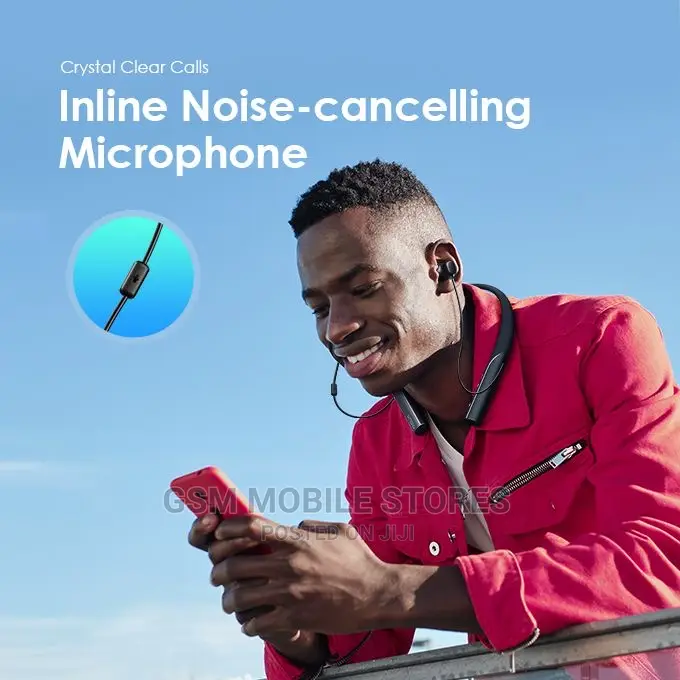 Oraimo Necklace Pro Havybass Hybrid ANC 50hr Playtime