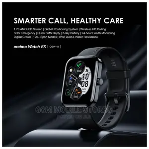 Oraimo Watch ES 1.78'AMOLED Screen BT Call IP68 Waterproof