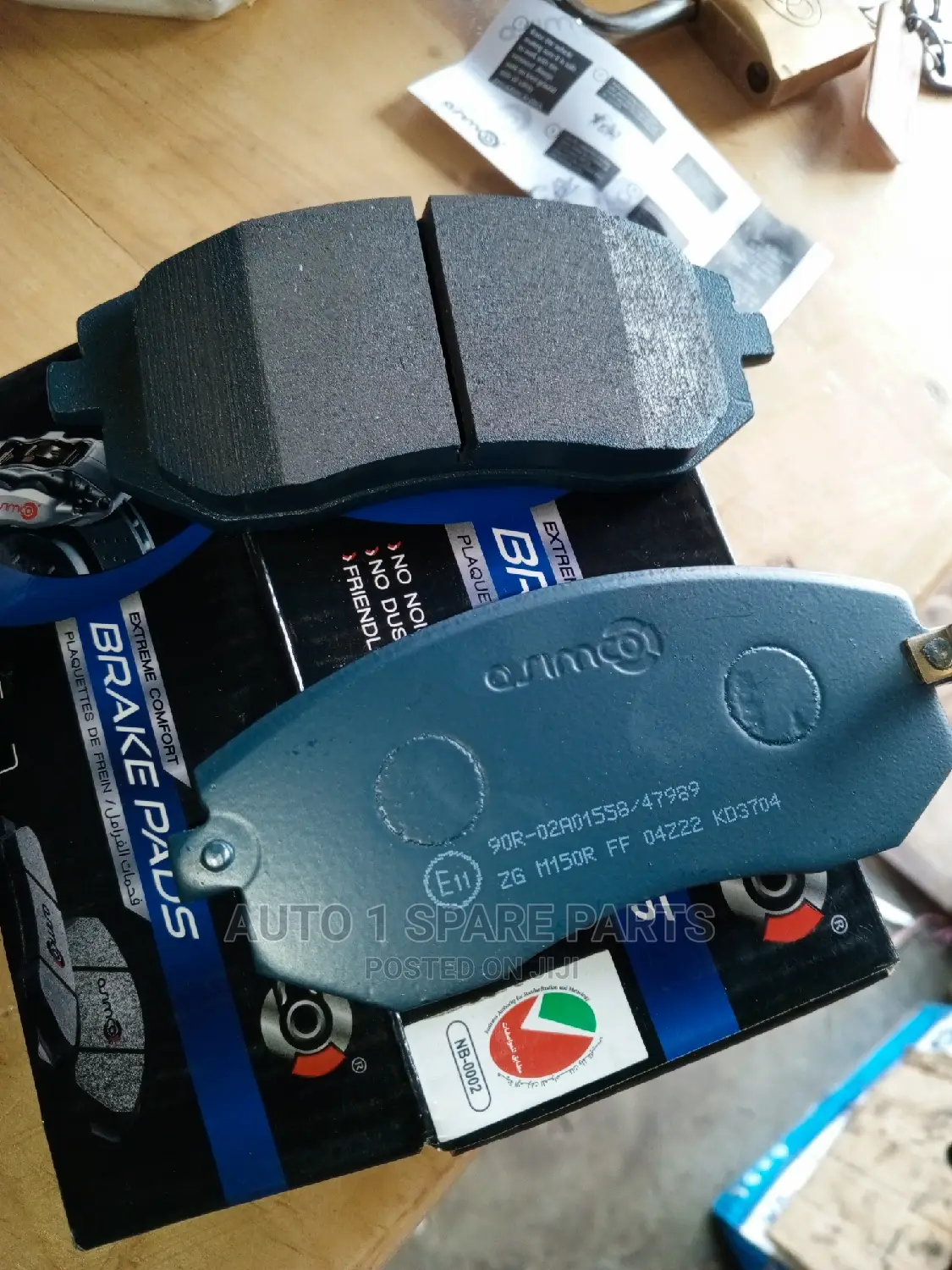 Front Brake Pads Subaru Forester SH5, Exiga and Legacy