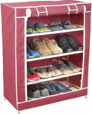 Wooden Frame Shoe Rack