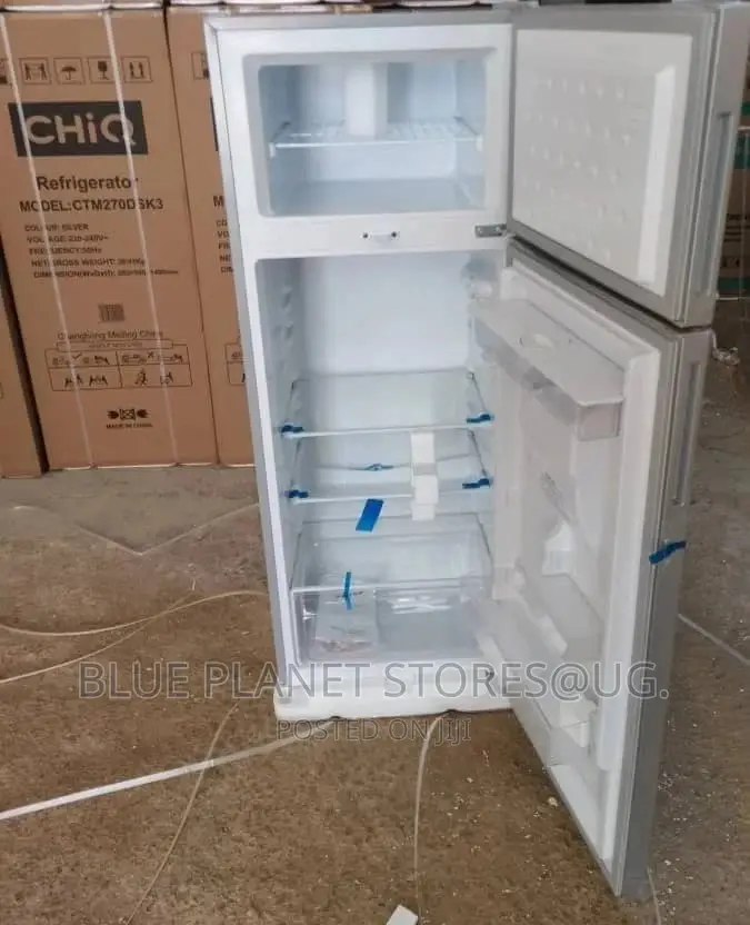 CHIQ 270litres Double Door Fridges With Water Dispenser
