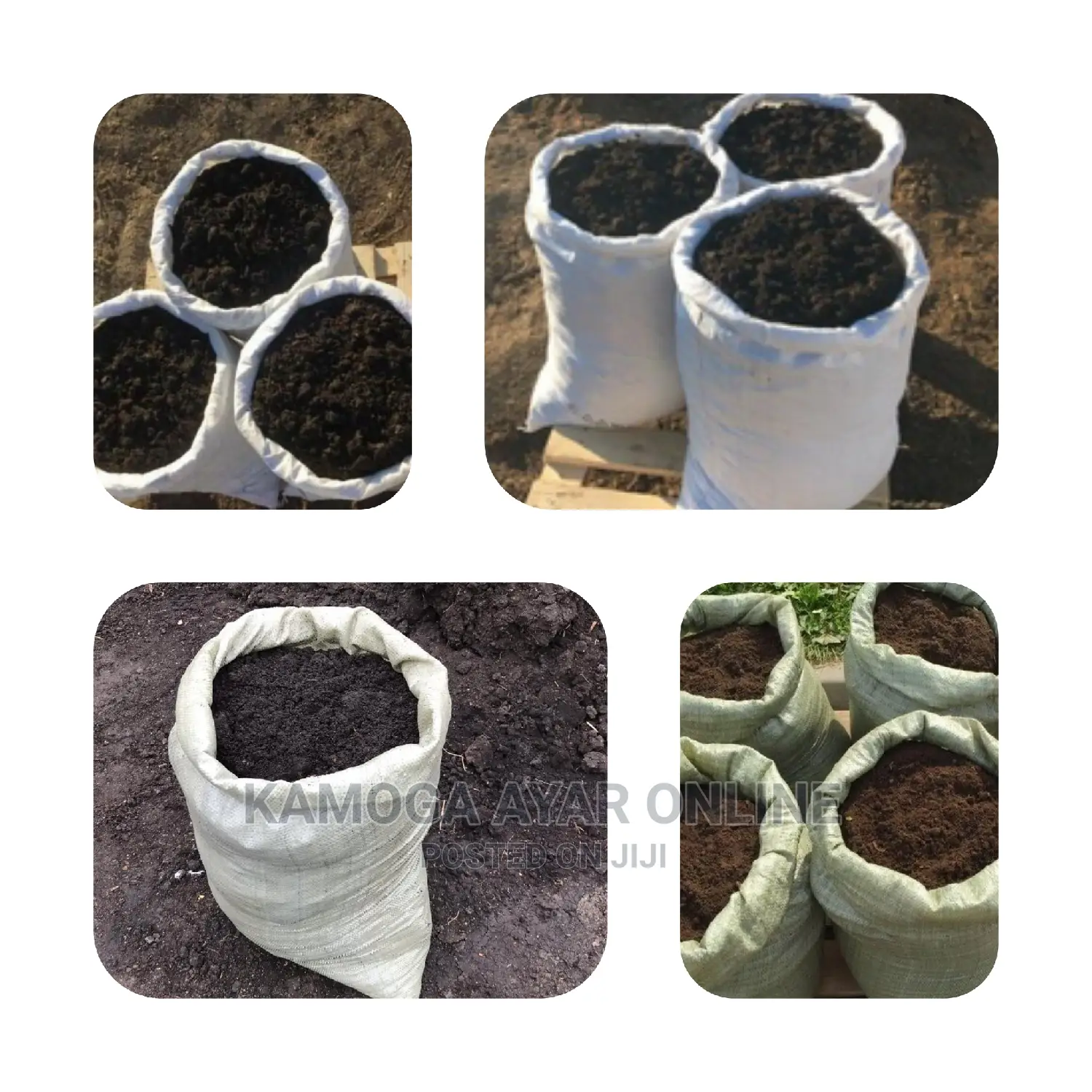 Pure Black Soil/Animal Manure/Fertilizer