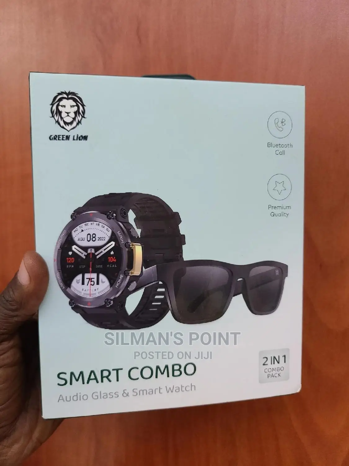 Green Lion Smart Combo Audio Glass and Watch