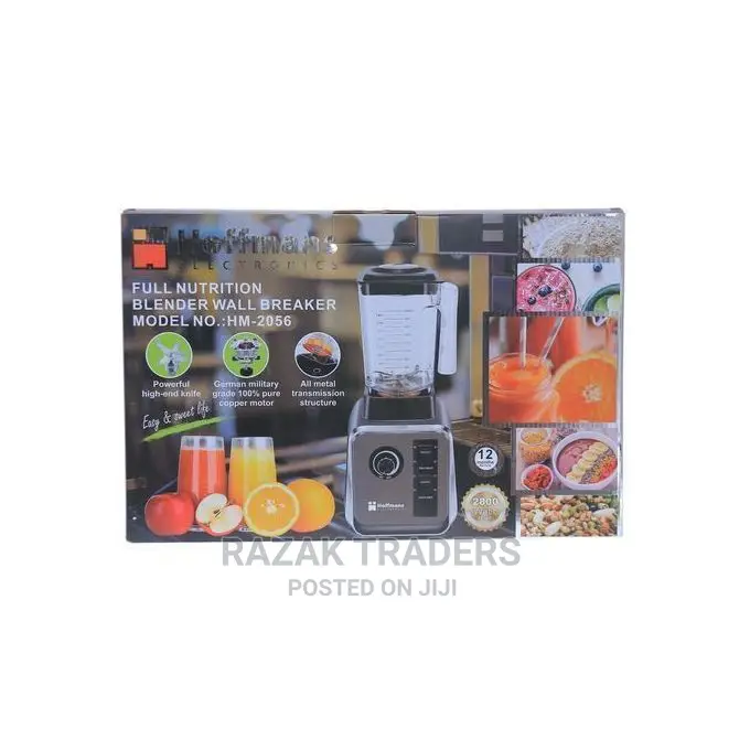 Hoffmans High Speed 2L Commercial High Quality Blender