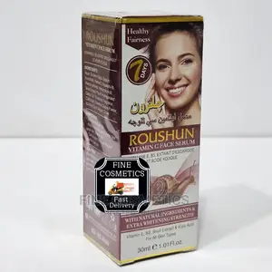 Roushun 7days Vitamin C Face Serum With Snail Oil+Kojic Acid