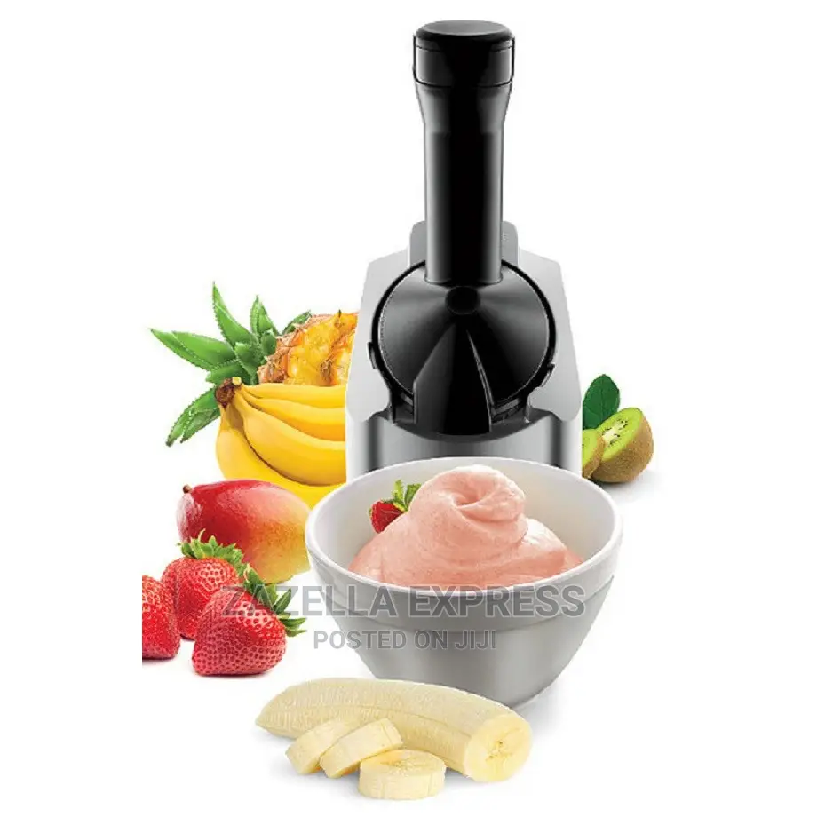 Home Healthy Ice Cream Maker - Black/Silver