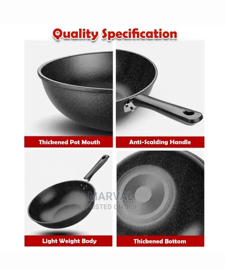 Non-Stick Pot Wok/ Frying Pans/Egg Pan