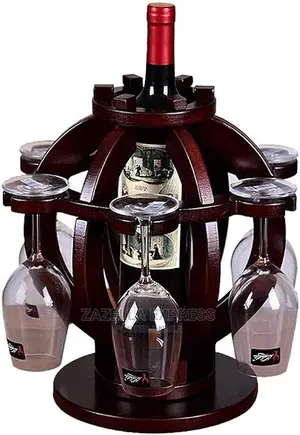 Freestanding Wine Rack Wooden Wine Rack Spinning Wine Bottle