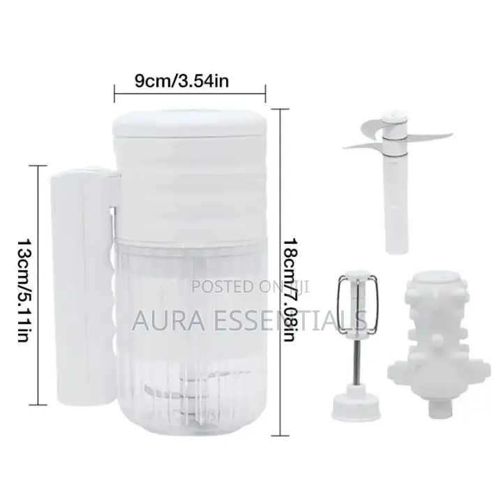 3 in 1 Rechargeable Multifunctional Mixer