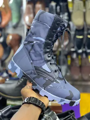 Mens Tactical Military Boot Outdoor Desert Training Combat
