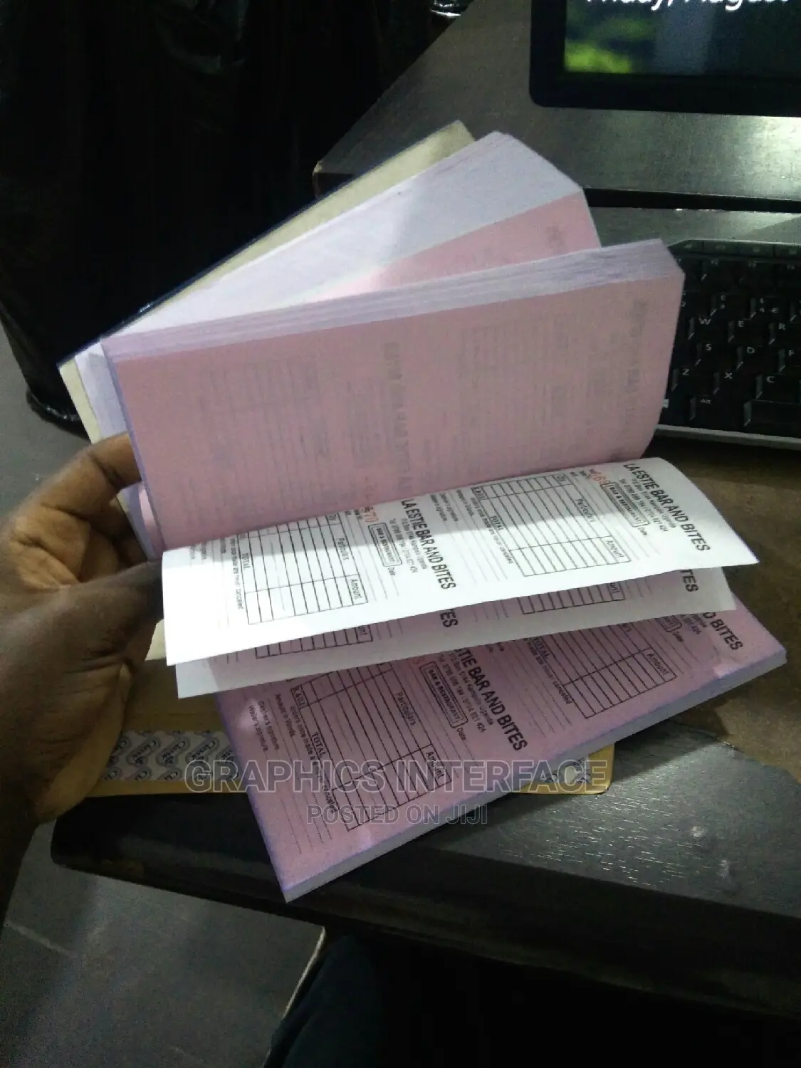 100 Pages A4, A5 , A6 Receipt Books , Cash Sales, Voucher Receipts