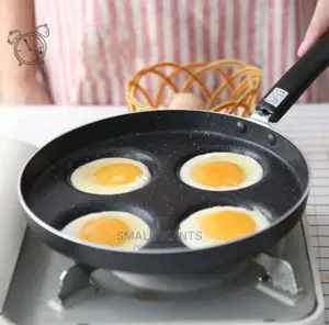 Circular 4 Dimples Non-Stick Frying Pan