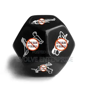 12 Sides Sex Dice Interesting Toys Adult Games Cubes