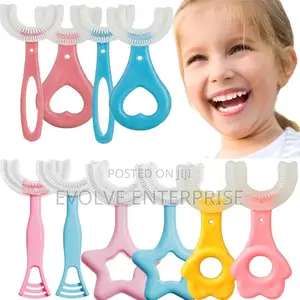 Children Toothbrush Kids 360 Degree U-shaped Toothbrush