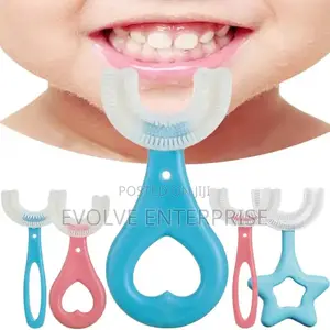 Children Toothbrush Kids 360 Degree U-shaped Toothbrush