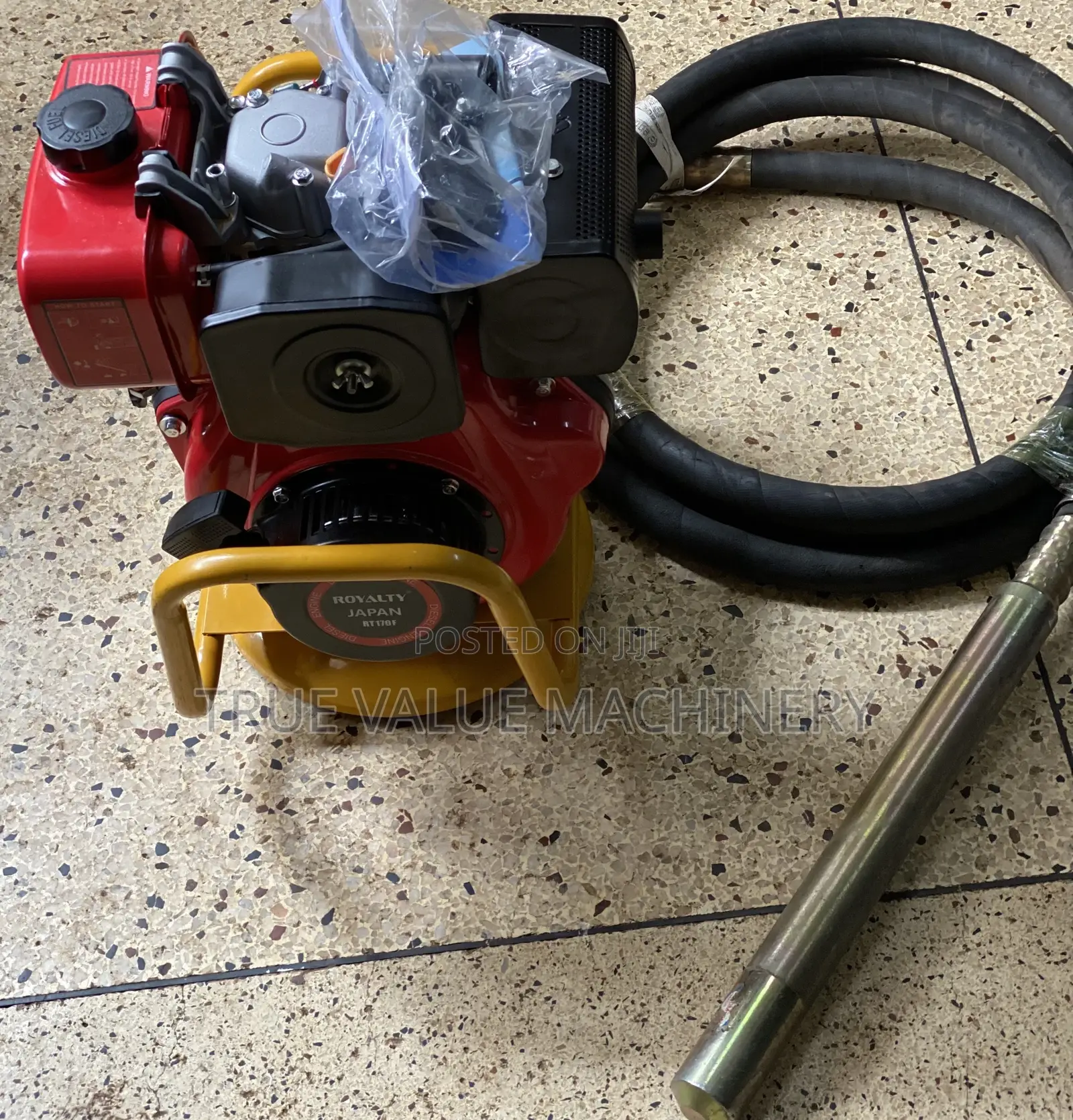 Vibrator Engine With Poker Diesel